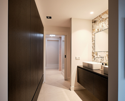 Badkamer ensuite kasten